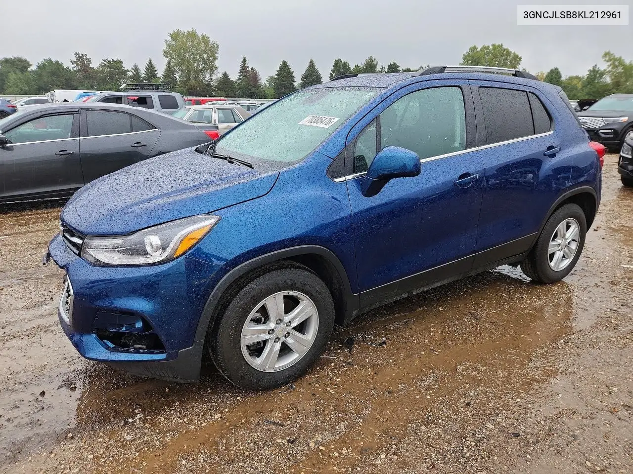CHEVROLET TRAX 2019, VIN 3GNCJLSB8KL212961