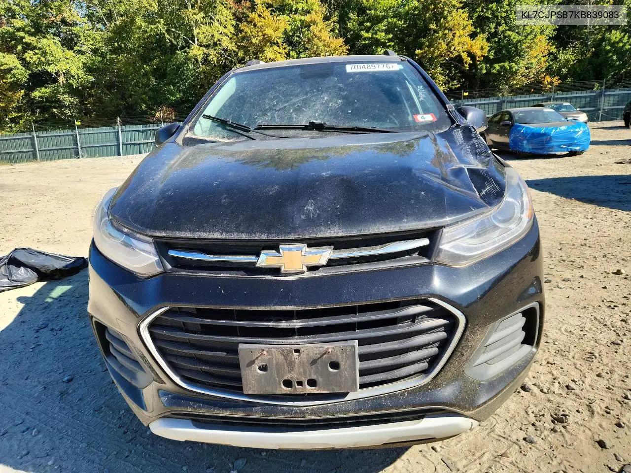2019 CHEVROLET TRAX VIN KL7CJPSB7KB839083 — фото 5
