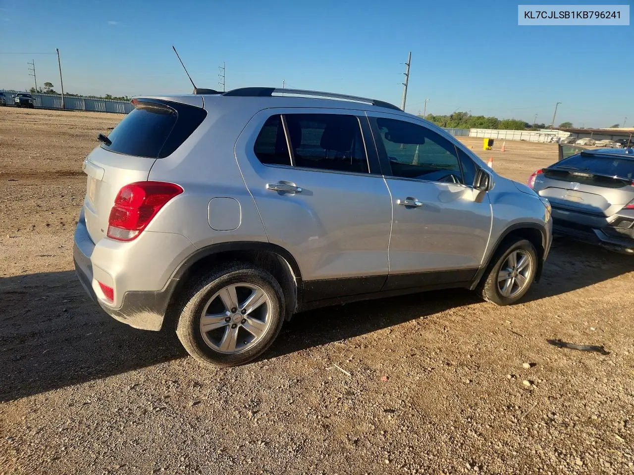 2019 CHEVROLET TRAX VIN KL7CJLSB1KB796241 — фото 3