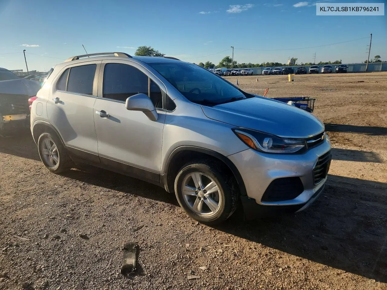 2019 CHEVROLET TRAX VIN KL7CJLSB1KB796241 — фото 4