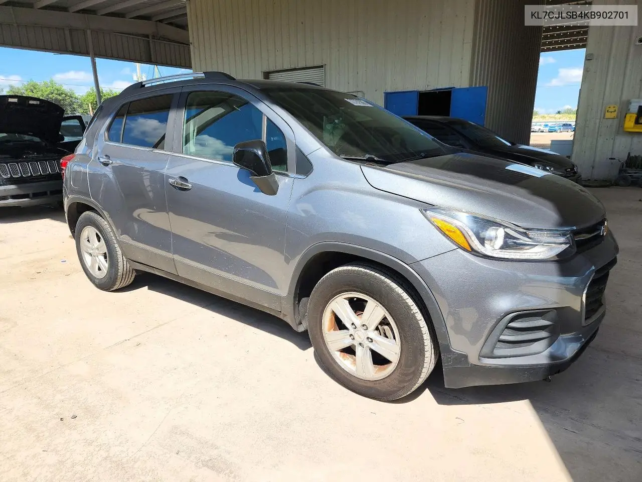 2019 CHEVROLET TRAX VIN KL7CJLSB4KB902701 — фото 4