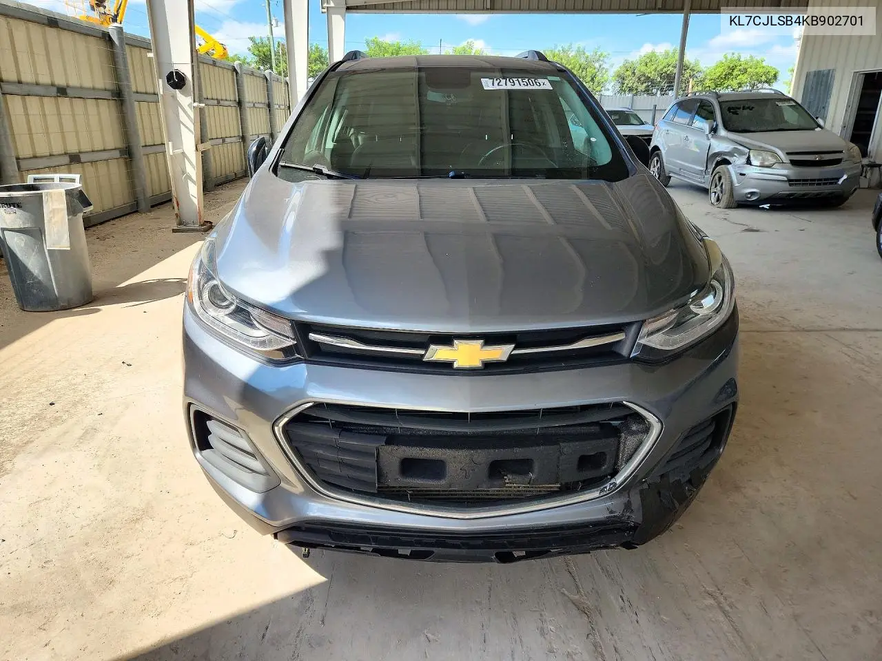 2019 CHEVROLET TRAX VIN KL7CJLSB4KB902701 — фото 5