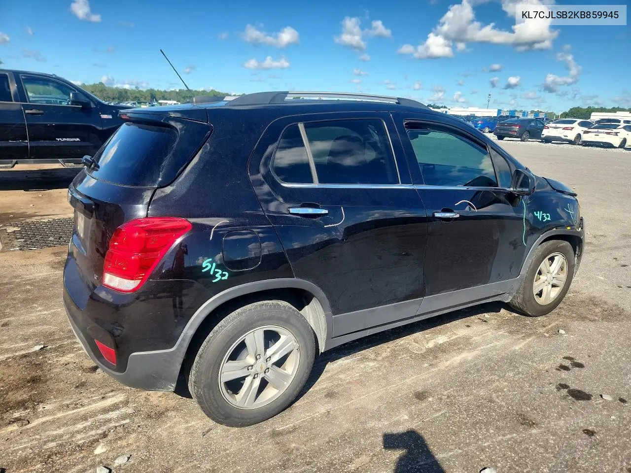 2019 CHEVROLET TRAX VIN KL7CJLSB2KB859945 — фото 3