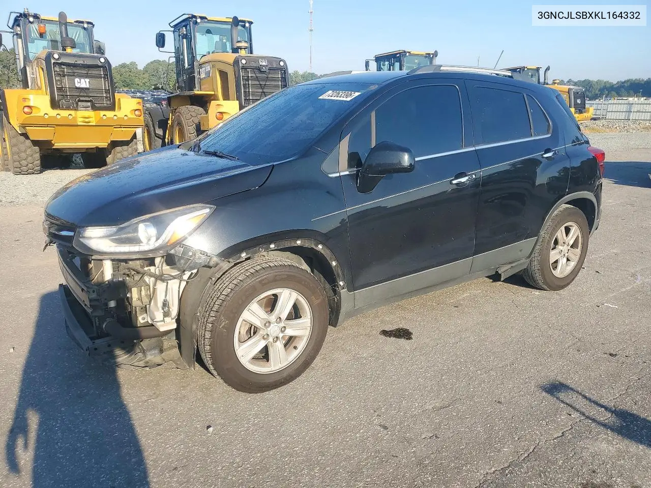 CHEVROLET TRAX 2019, VIN 3GNCJLSBXKL164332