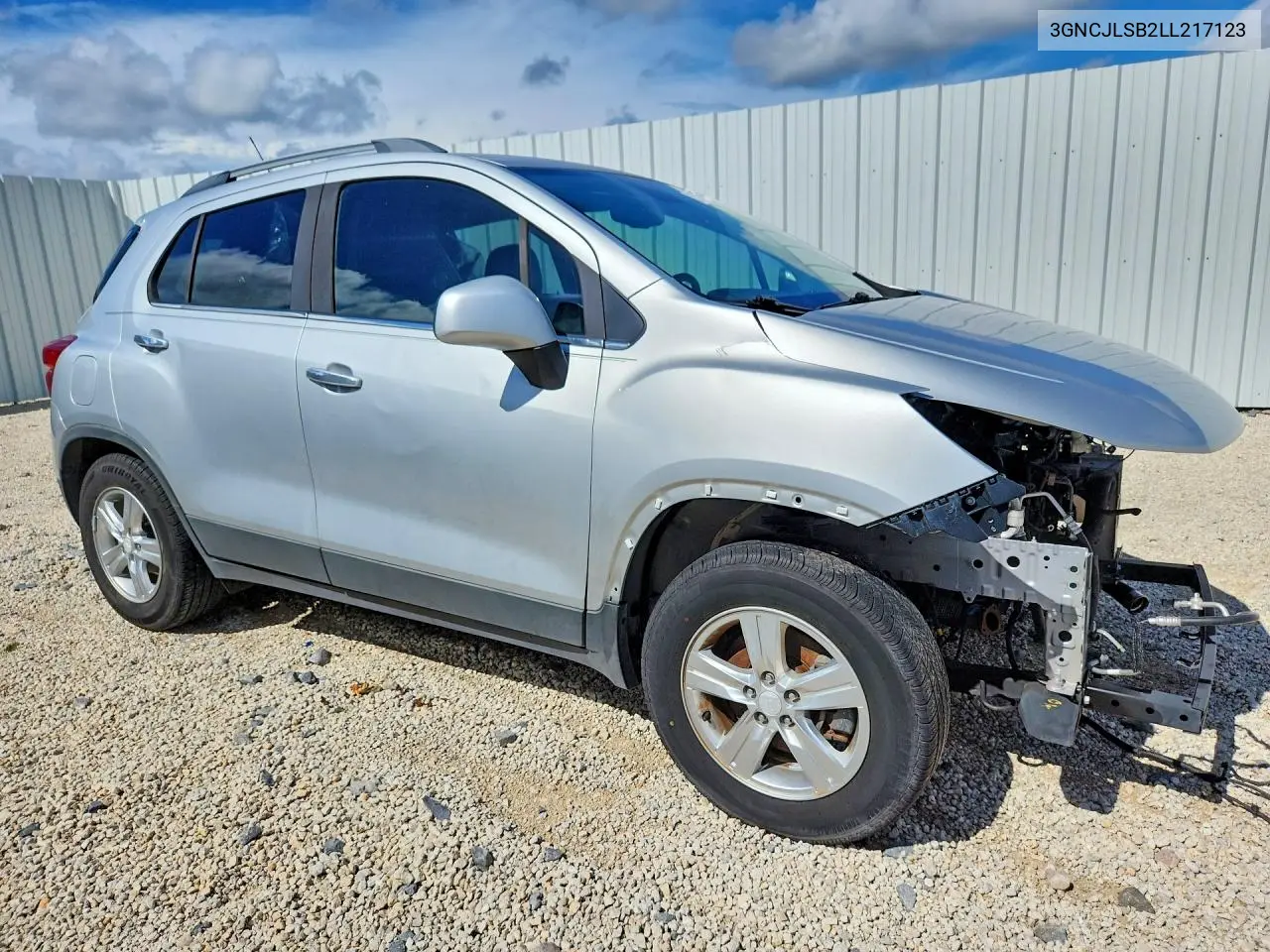 2020 CHEVROLET TRAX VIN 3GNCJLSB2LL217123 — фото 4