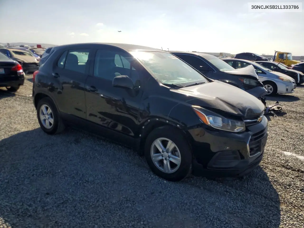 2020 CHEVROLET TRAX VIN 3GNCJKSB2LL333786 — фото 4