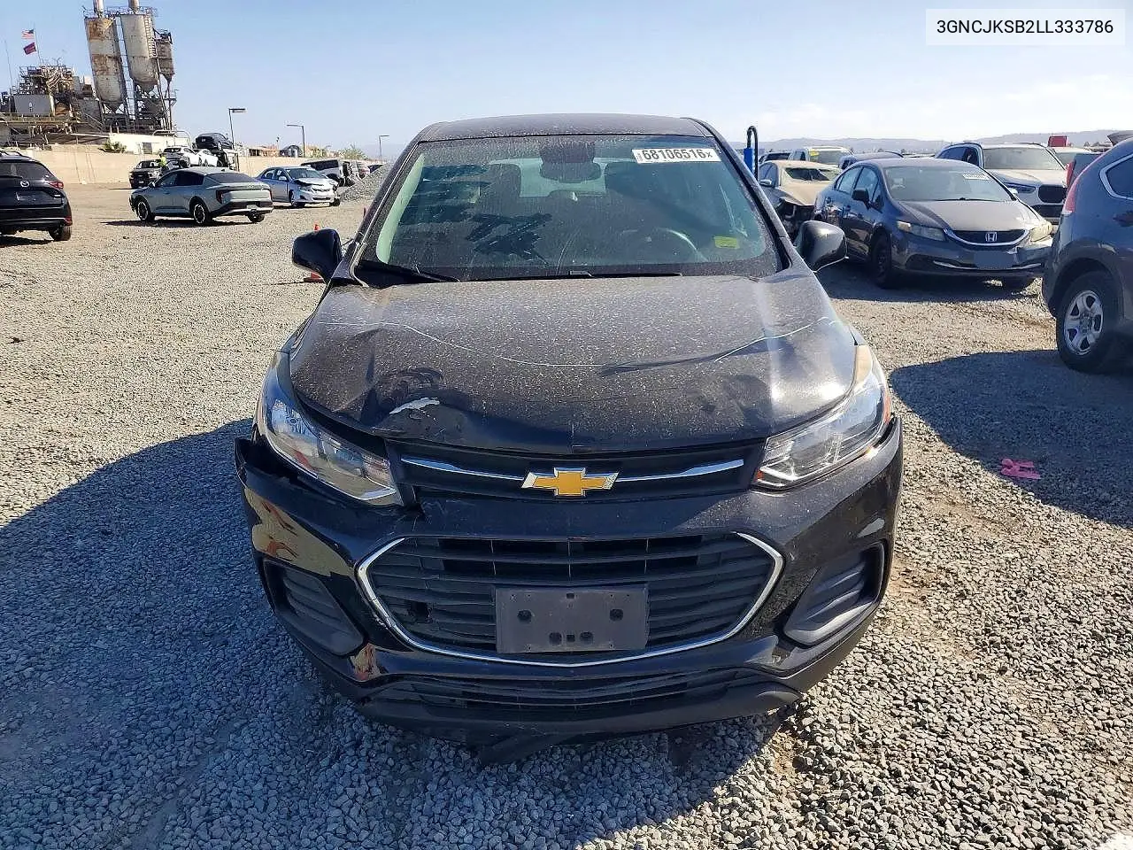 2020 CHEVROLET TRAX VIN 3GNCJKSB2LL333786 — фото 5
