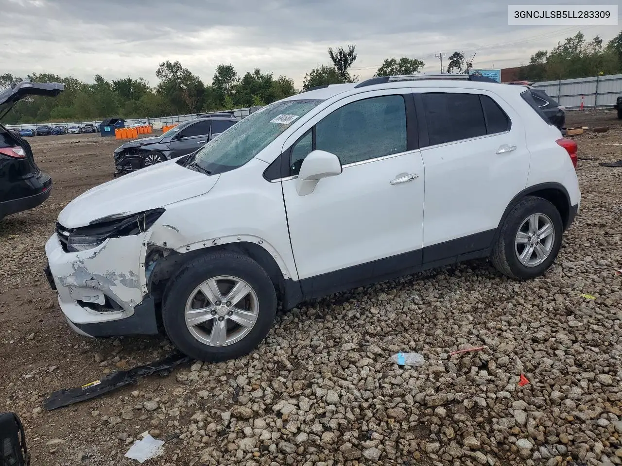 CHEVROLET TRAX 2020, VIN 3GNCJLSB5LL283309