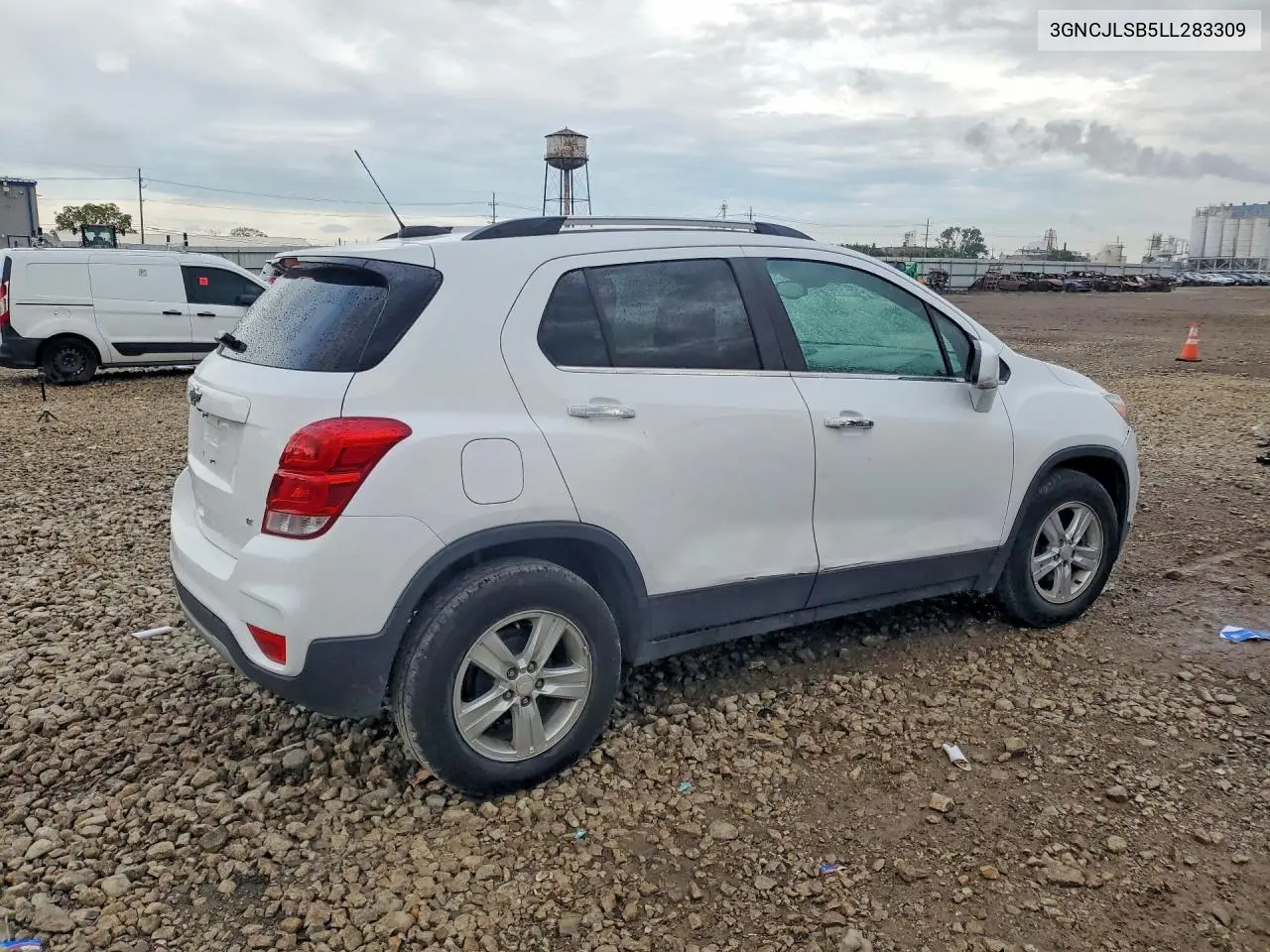 2020 CHEVROLET TRAX VIN 3GNCJLSB5LL283309 — фото 3