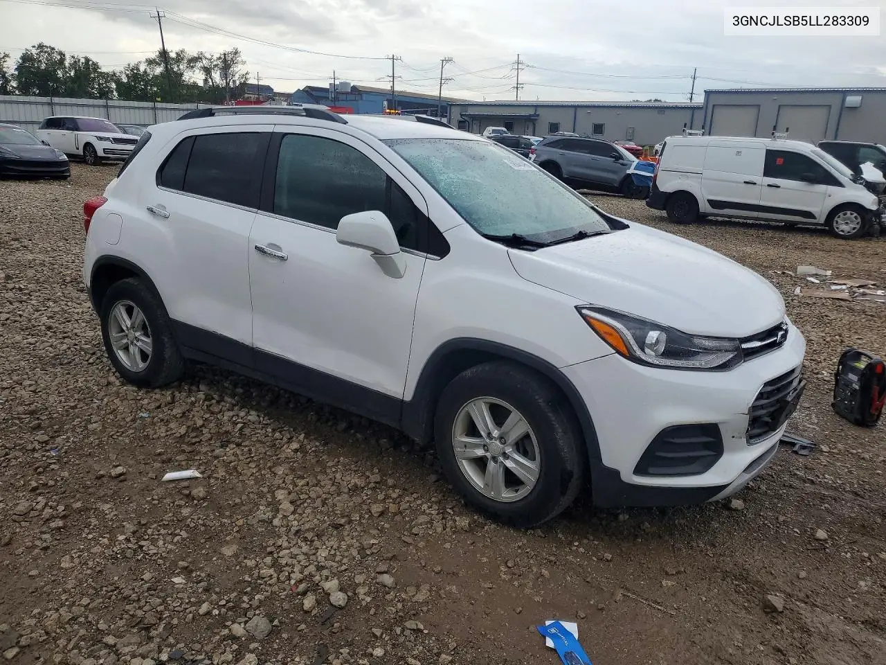 2020 CHEVROLET TRAX VIN 3GNCJLSB5LL283309 — фото 4
