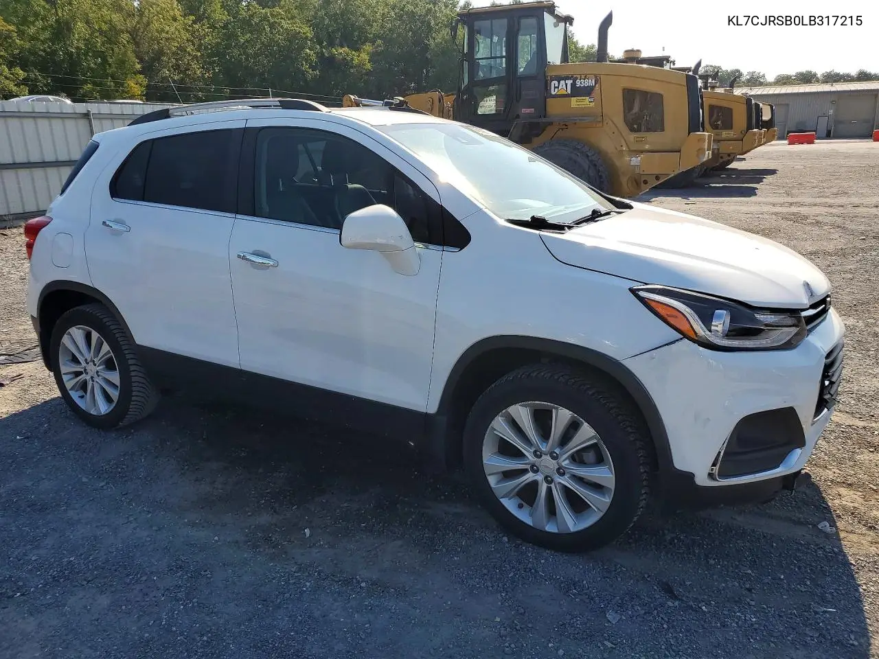 2020 CHEVROLET TRAX VIN KL7CJRSB0LB317215 — фото 4