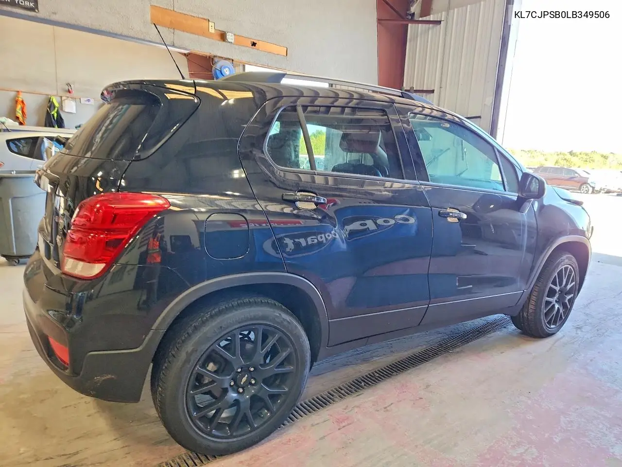 2020 CHEVROLET TRAX VIN KL7CJPSB0LB349506 — фото 3