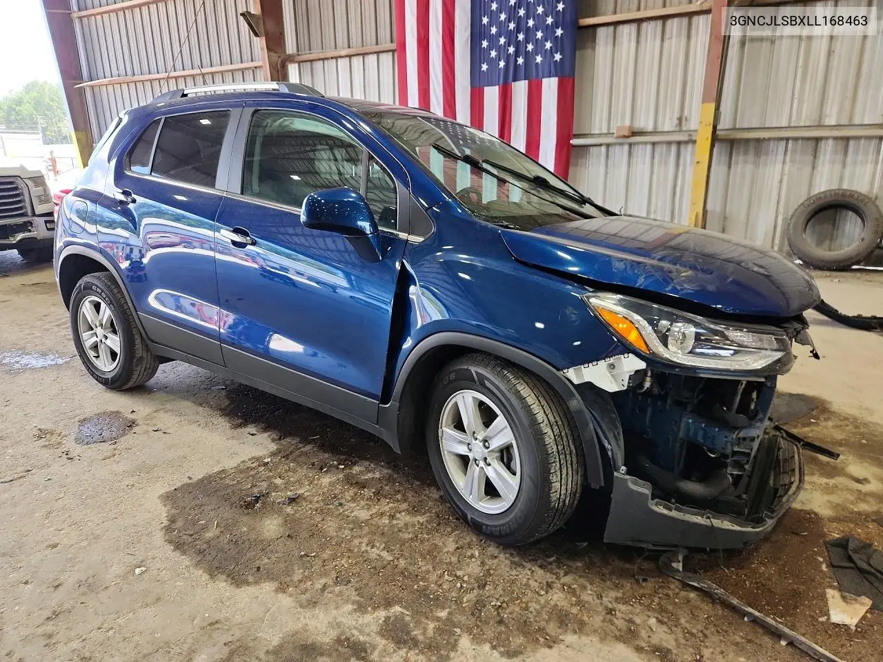 2020 CHEVROLET TRAX VIN 3GNCJLSBXLL168463 — фото 4