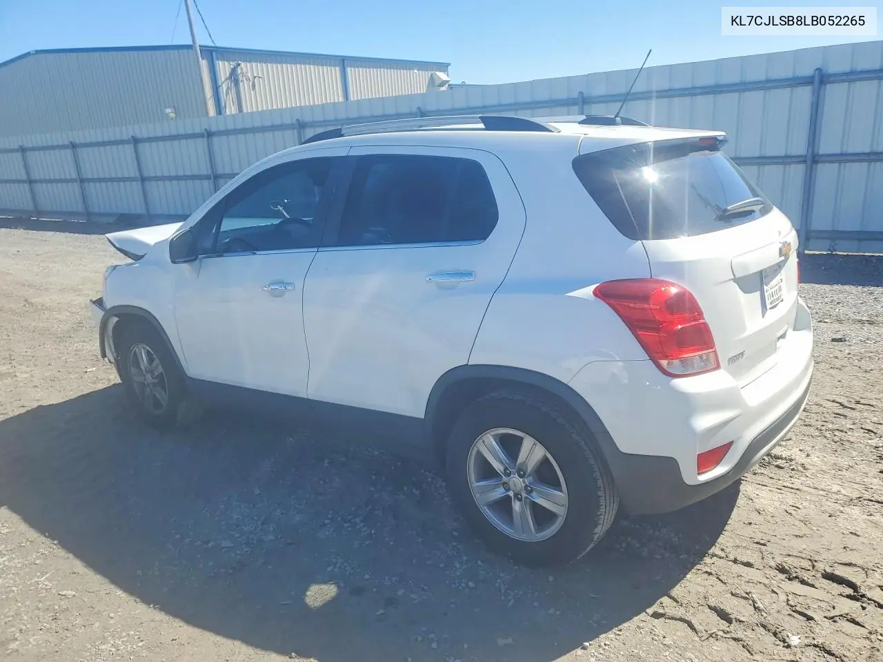 2020 CHEVROLET TRAX VIN KL7CJLSB8LB052265 — фото 2