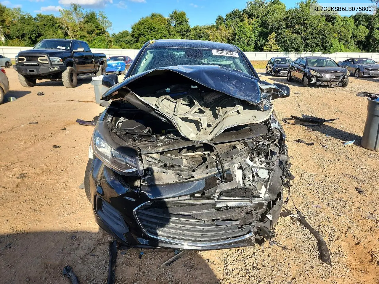 2020 CHEVROLET TRAX VIN KL7CJKSB6LB075800 — фото 5