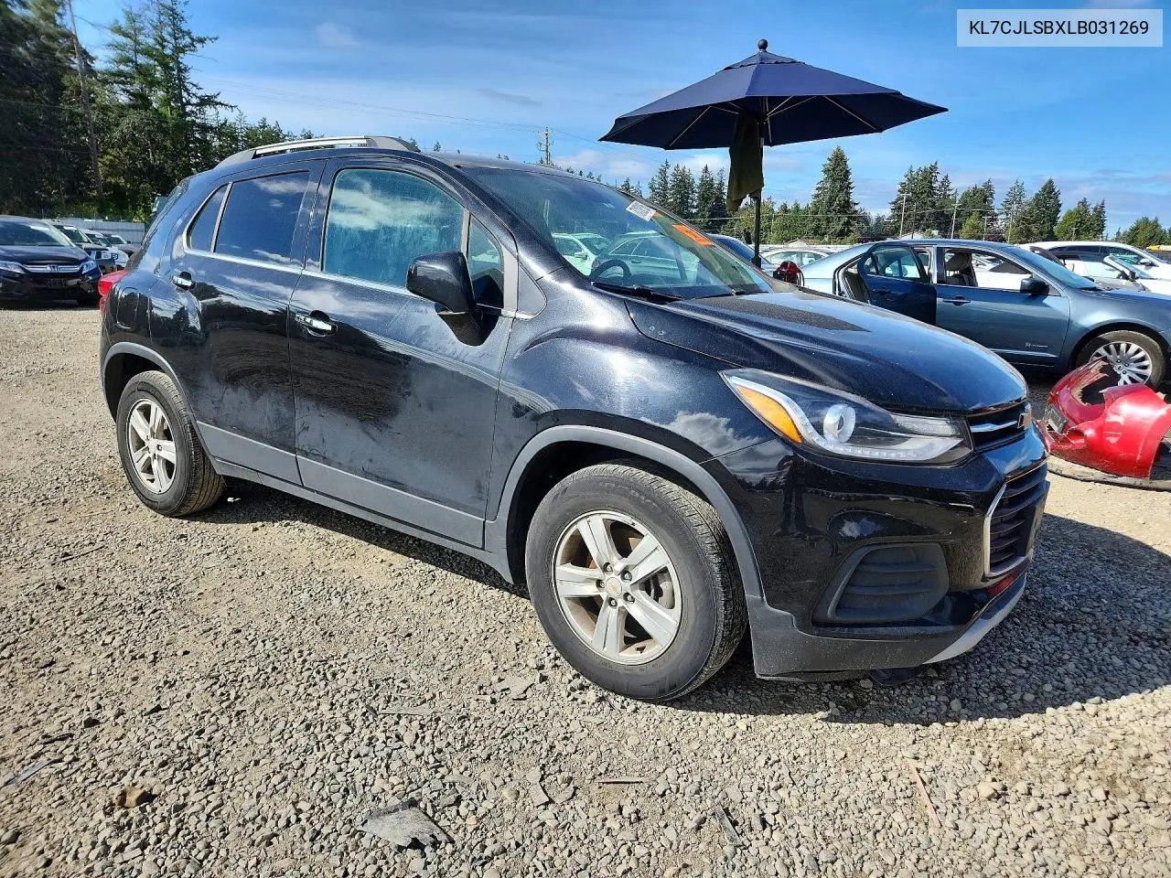 2020 CHEVROLET TRAX VIN KL7CJLSBXLB031269 — фото 4