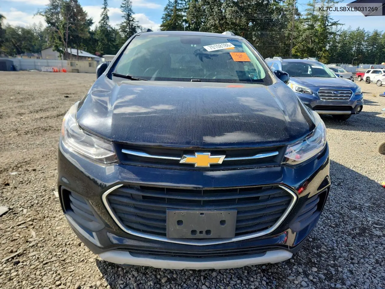 2020 CHEVROLET TRAX VIN KL7CJLSBXLB031269 — фото 5