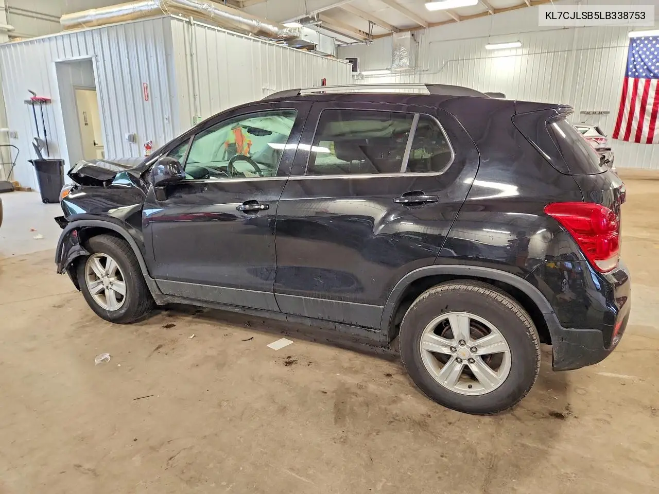 2020 CHEVROLET TRAX VIN KL7CJLSB5LB338753 — фото 2