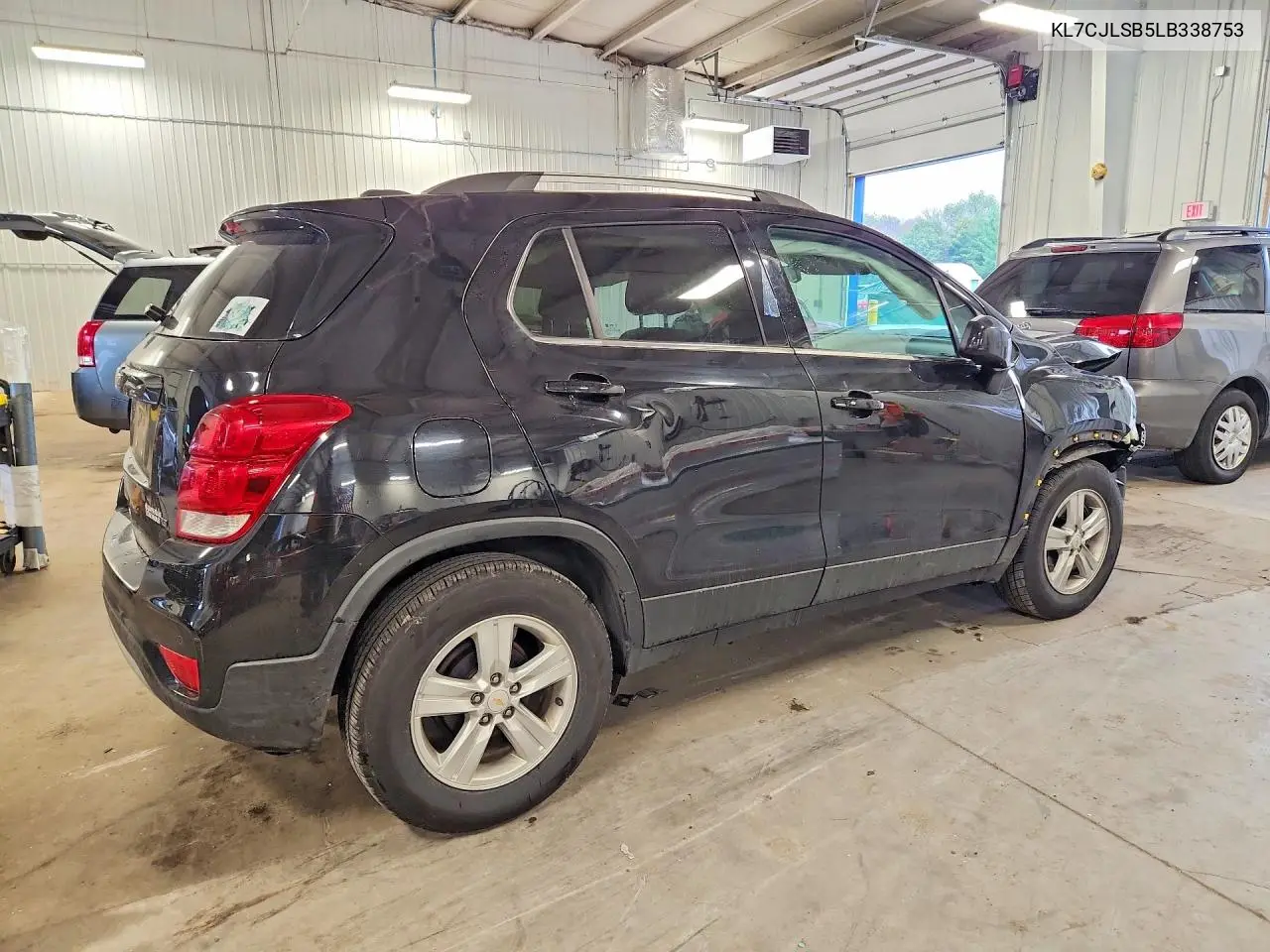 2020 CHEVROLET TRAX VIN KL7CJLSB5LB338753 — фото 3
