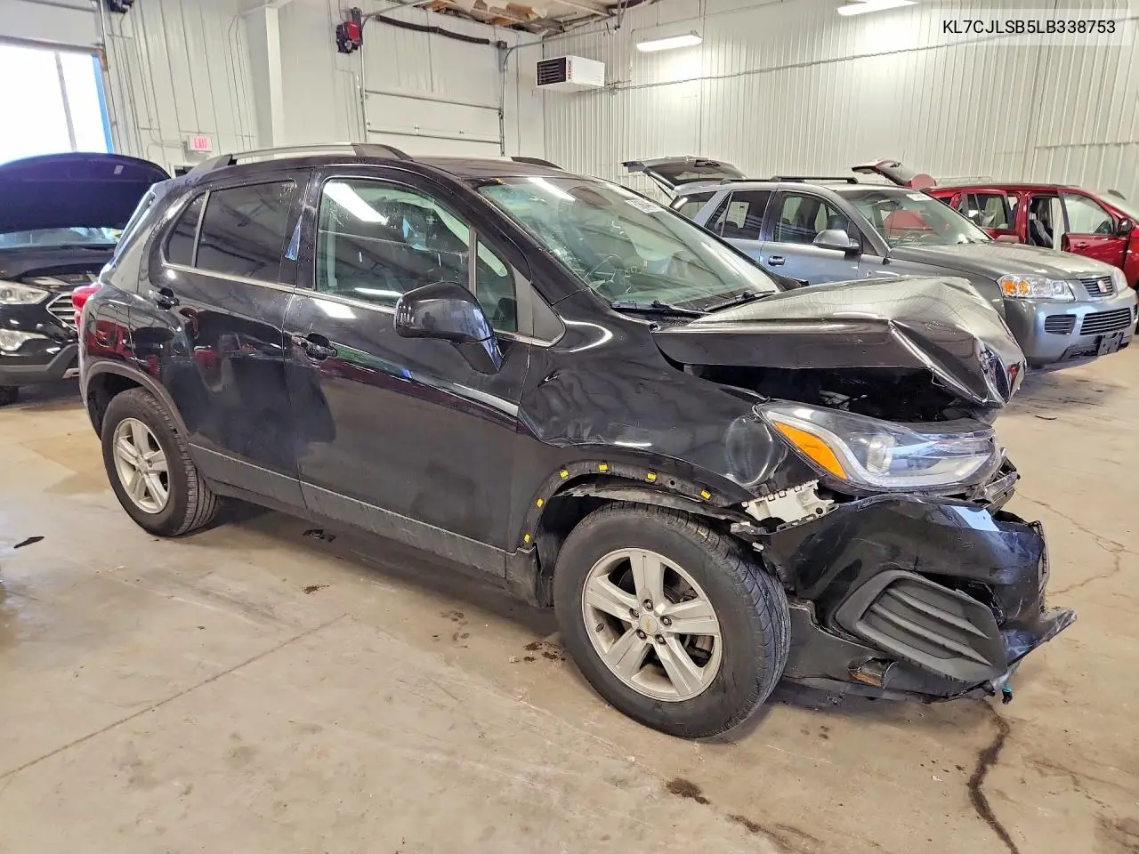 2020 CHEVROLET TRAX VIN KL7CJLSB5LB338753 — фото 4