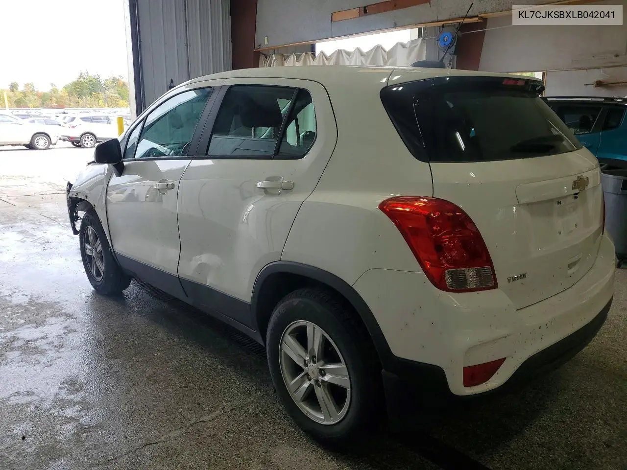 2020 CHEVROLET TRAX VIN KL7CJKSBXLB042041 — фото 2