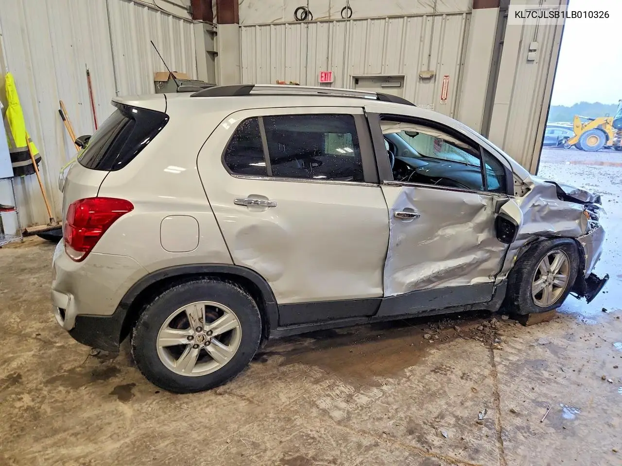 2020 CHEVROLET TRAX VIN KL7CJLSB1LB010326 — фото 3