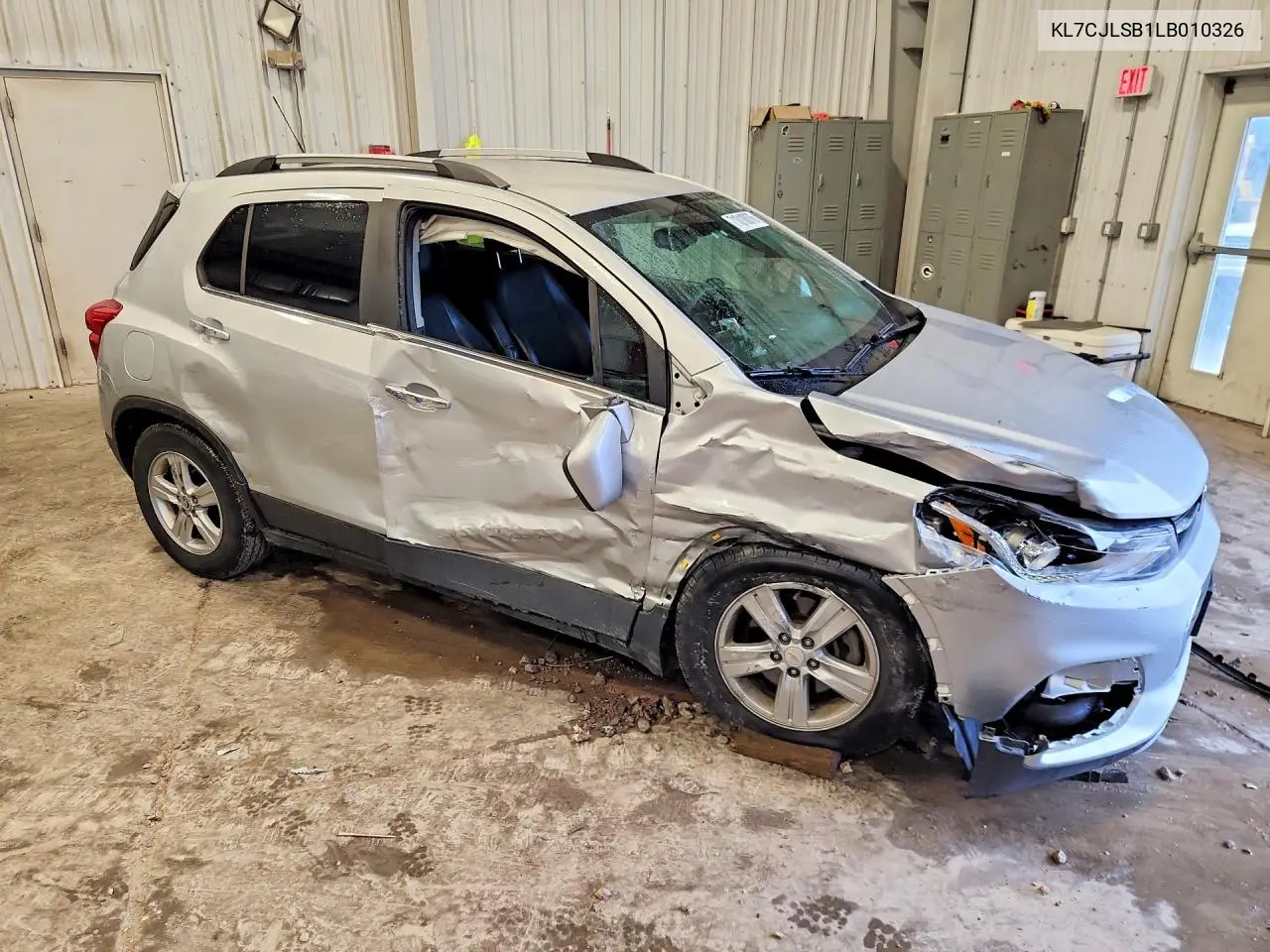 2020 CHEVROLET TRAX VIN KL7CJLSB1LB010326 — фото 4