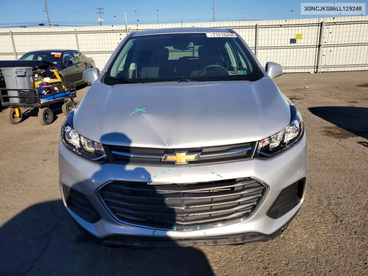 2020 CHEVROLET TRAX VIN 3GNCJKSB6LL129248 — фото 5