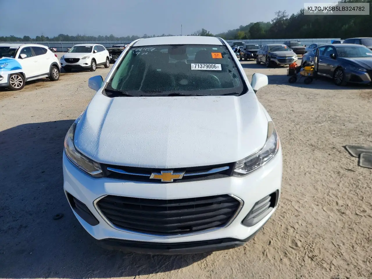 2020 CHEVROLET TRAX VIN KL7CJKSB5LB324782 — фото 5