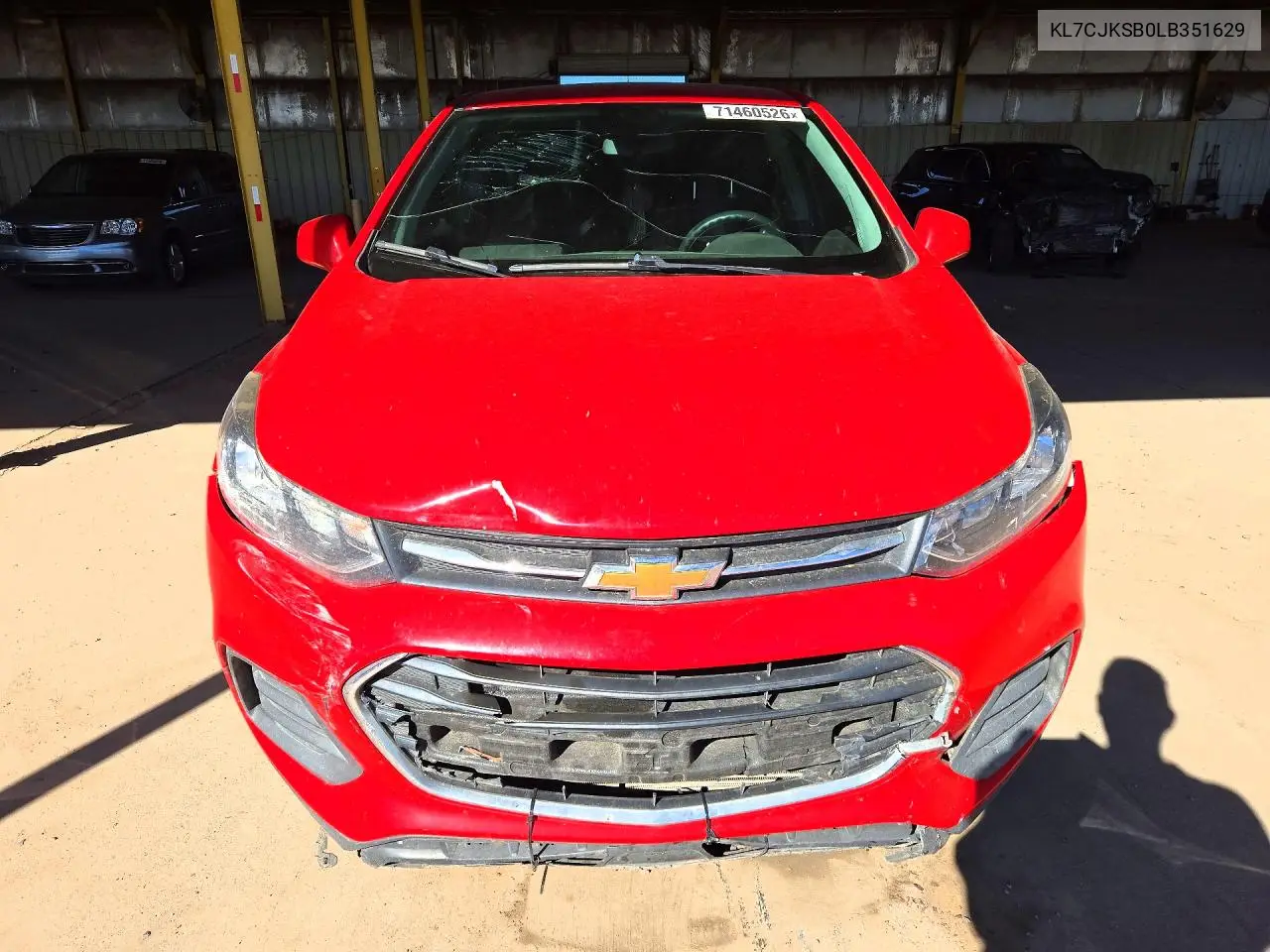 2020 CHEVROLET TRAX VIN KL7CJKSB0LB351629 — фото 5