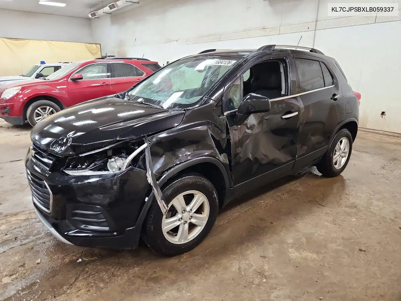 CHEVROLET TRAX 2020, VIN KL7CJPSBXLB059337