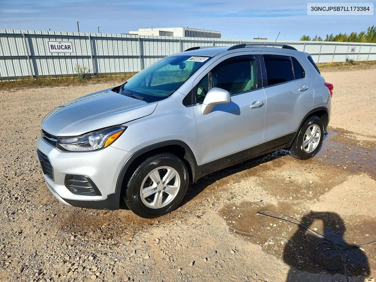 2020 CHEVROLET TRAX VIN 3GNCJPSB7LL173384 — фото 2