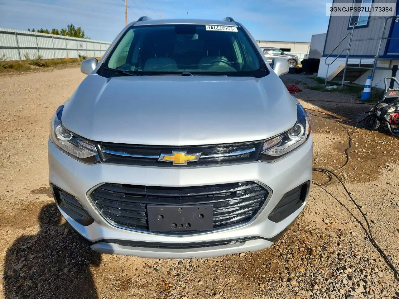 CHEVROLET TRAX 2020, VIN 3GNCJPSB7LL173384