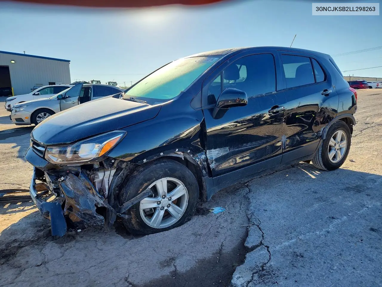 CHEVROLET TRAX 2020, VIN 3GNCJKSB2LL298263