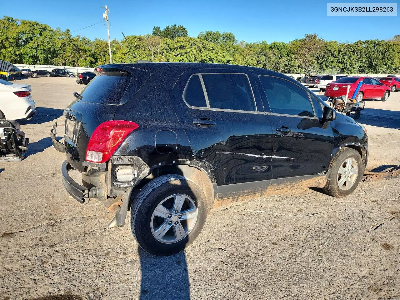 2020 CHEVROLET TRAX VIN 3GNCJKSB2LL298263 — фото 3