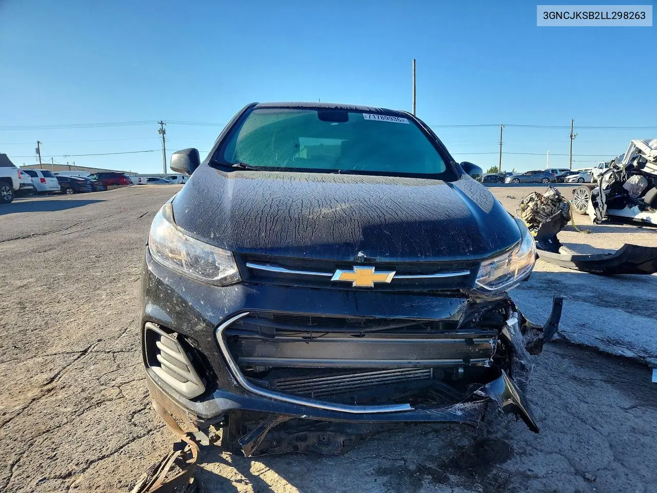 2020 CHEVROLET TRAX VIN 3GNCJKSB2LL298263 — фото 5