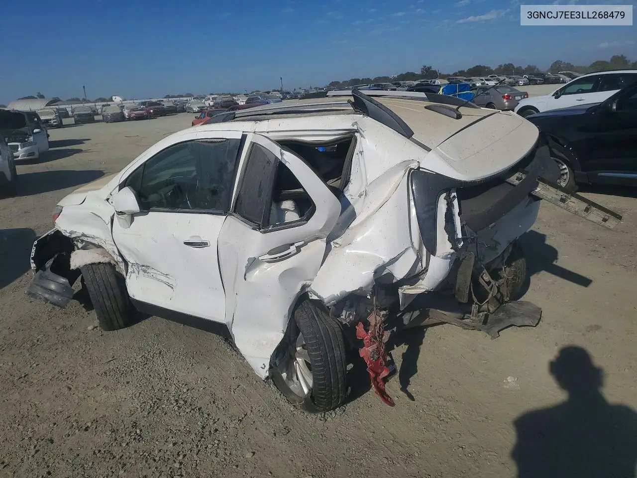 2020 CHEVROLET TRAX VIN 3GNCJ7EE3LL268479 — фото 2