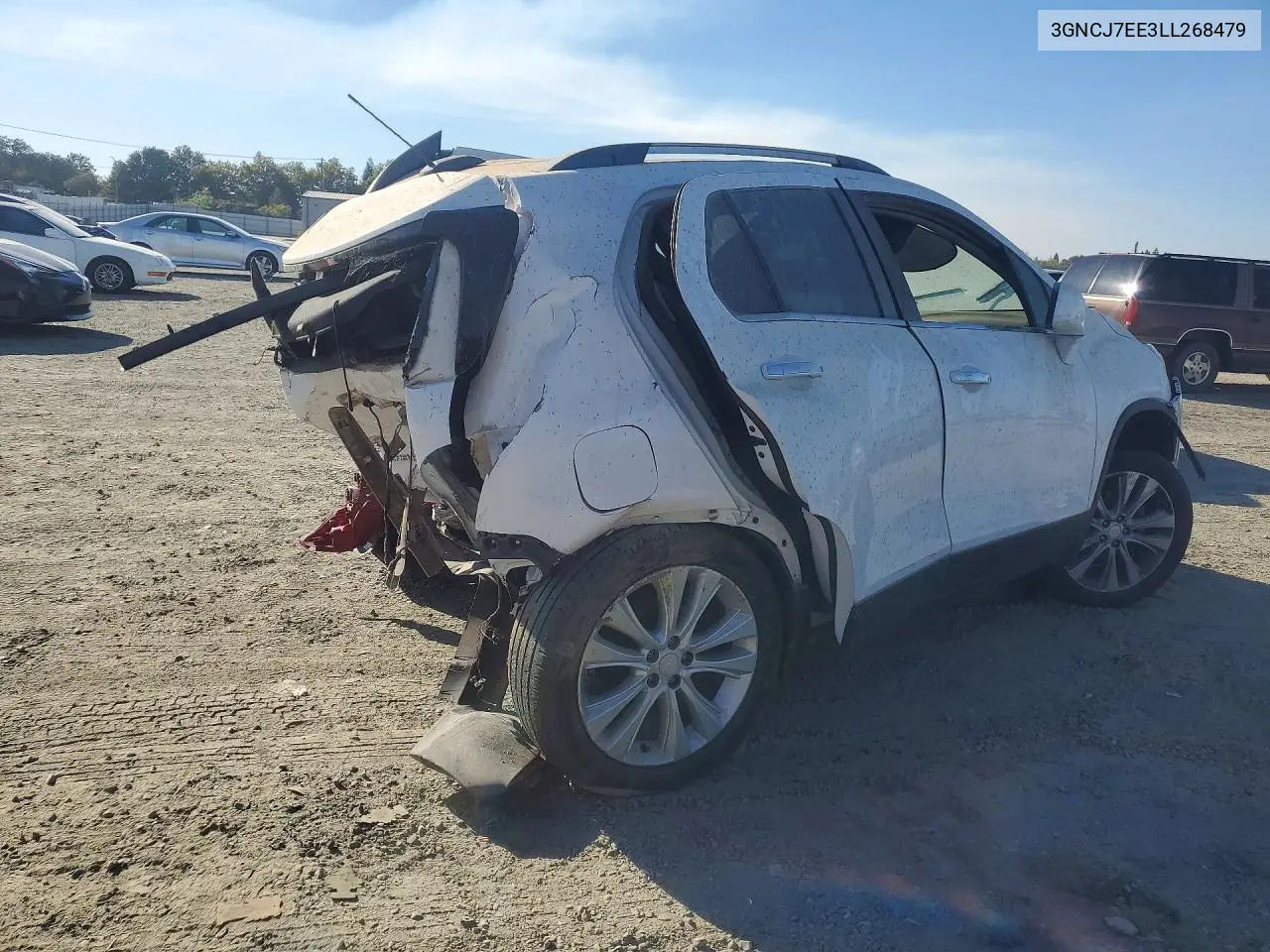 2020 CHEVROLET TRAX VIN 3GNCJ7EE3LL268479 — фото 3