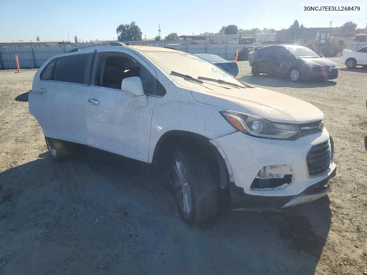 2020 CHEVROLET TRAX VIN 3GNCJ7EE3LL268479 — фото 4