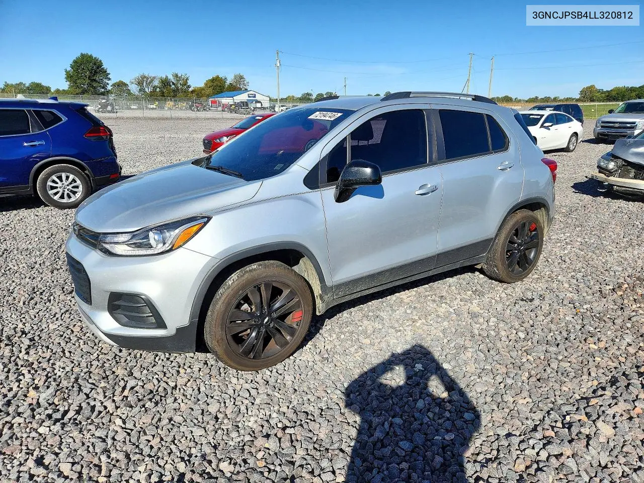 CHEVROLET TRAX 2020, VIN 3GNCJPSB4LL320812
