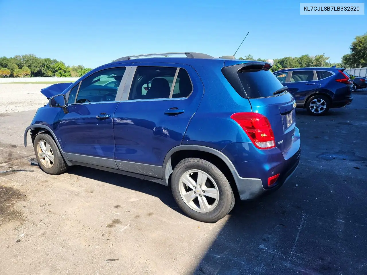 2020 CHEVROLET TRAX VIN KL7CJLSB7LB332520 — фото 2