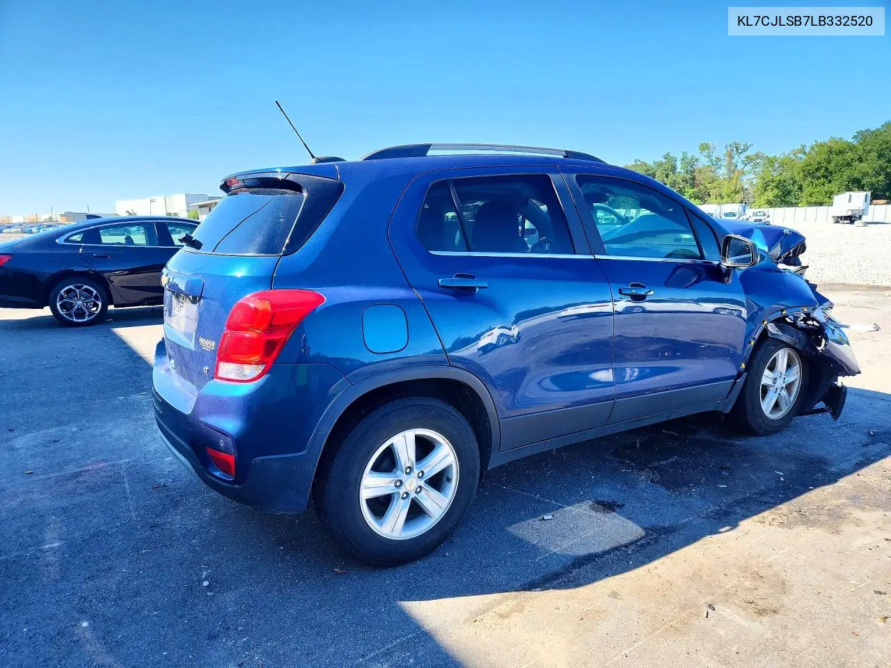 2020 CHEVROLET TRAX VIN KL7CJLSB7LB332520 — фото 3