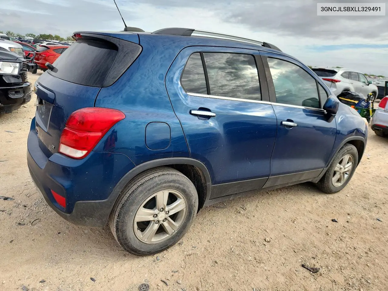 2020 CHEVROLET TRAX VIN 3GNCJLSBXLL329491 — фото 3