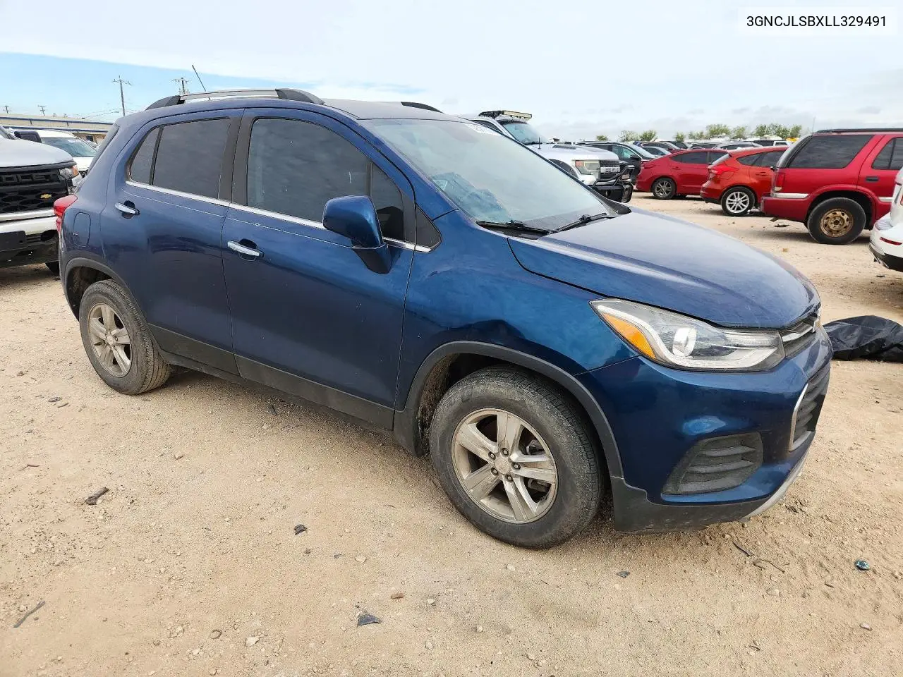2020 CHEVROLET TRAX VIN 3GNCJLSBXLL329491 — фото 4