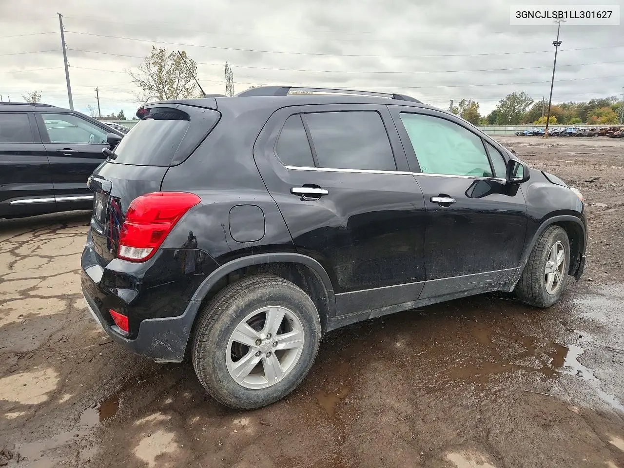 2020 CHEVROLET TRAX VIN 3GNCJLSB1LL301627 — фото 3