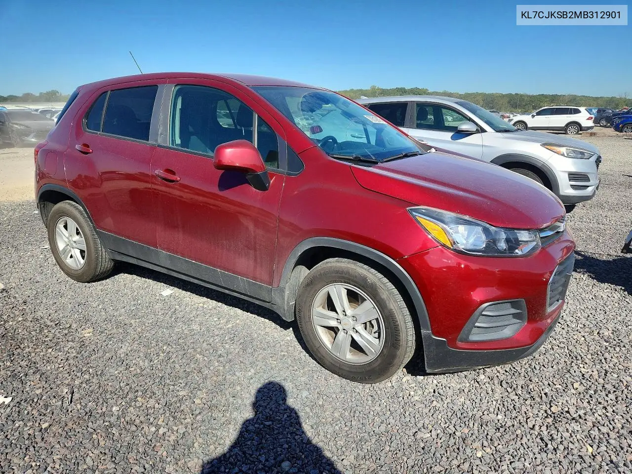 2021 CHEVROLET TRAX VIN KL7CJKSB2MB312901 — фото 4