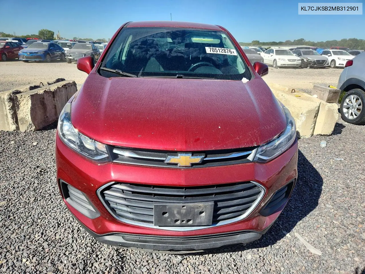 2021 CHEVROLET TRAX VIN KL7CJKSB2MB312901 — фото 5