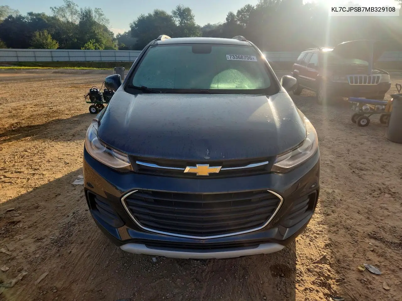 2021 CHEVROLET TRAX VIN KL7CJPSB7MB329108 — фото 5