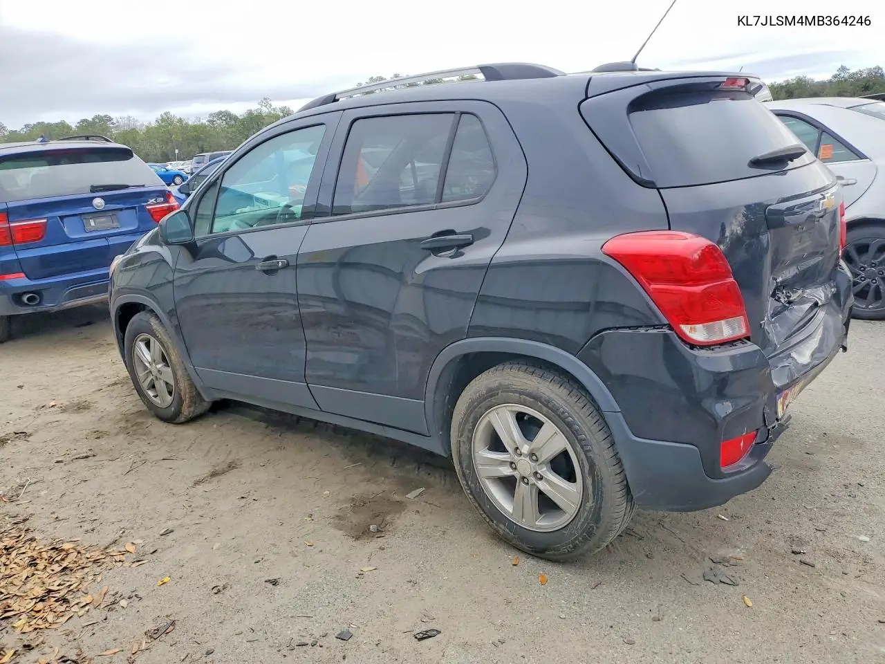 2021 CHEVROLET TRAX VIN KL7CJLSM4MB364246 — фото 2
