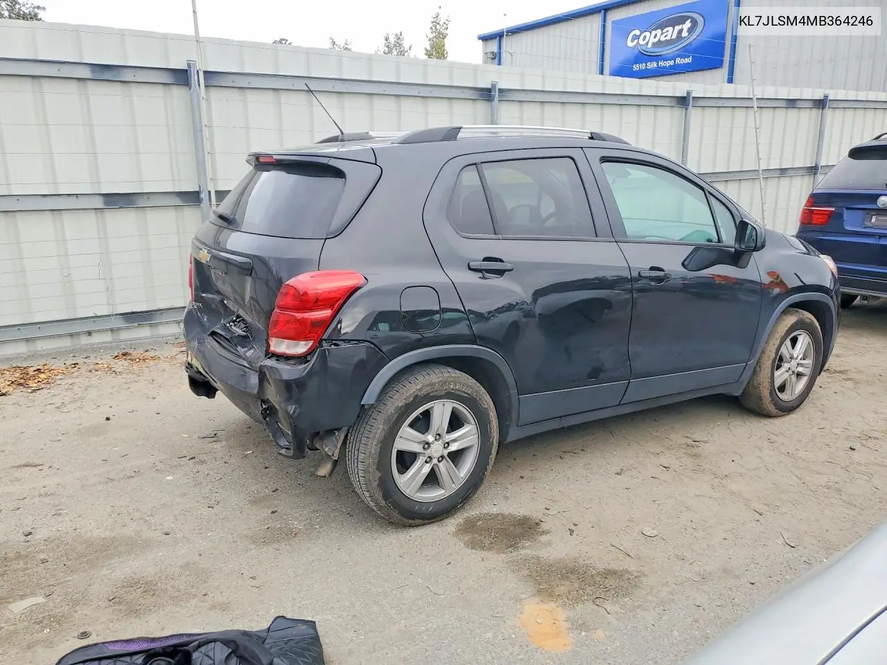 2021 CHEVROLET TRAX VIN KL7CJLSM4MB364246 — фото 3
